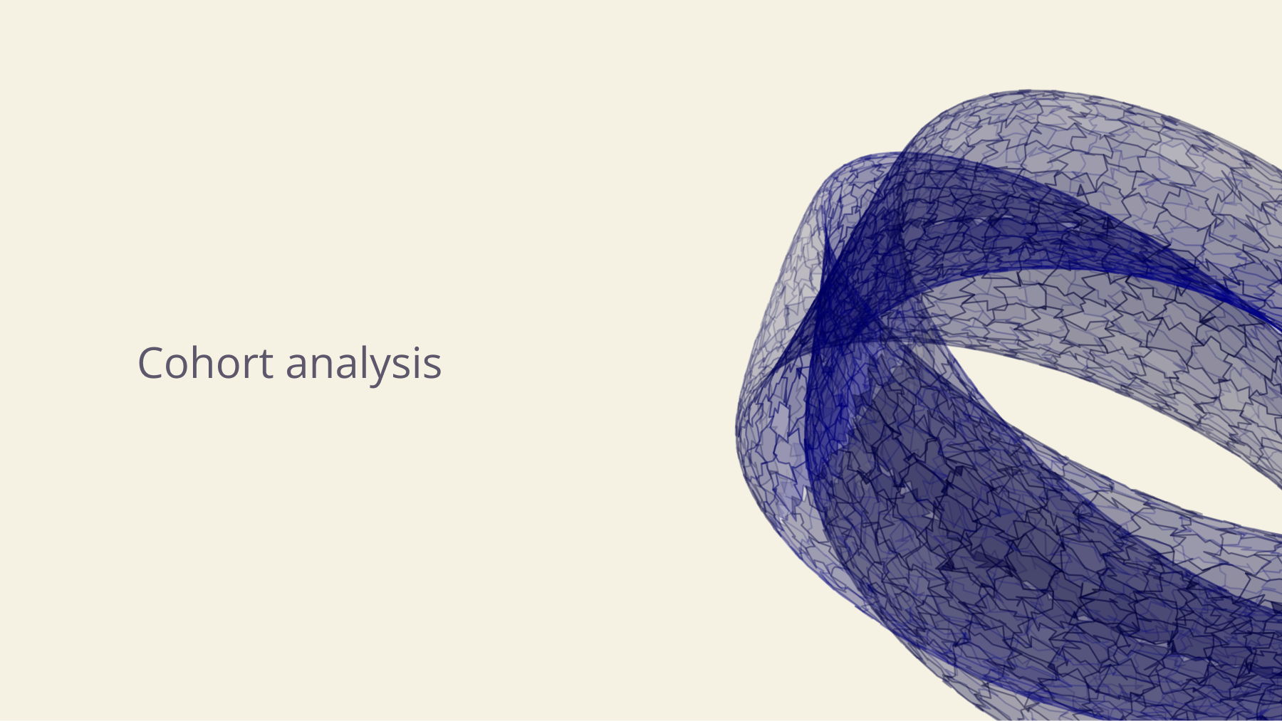 Cohort analysis blog post header.