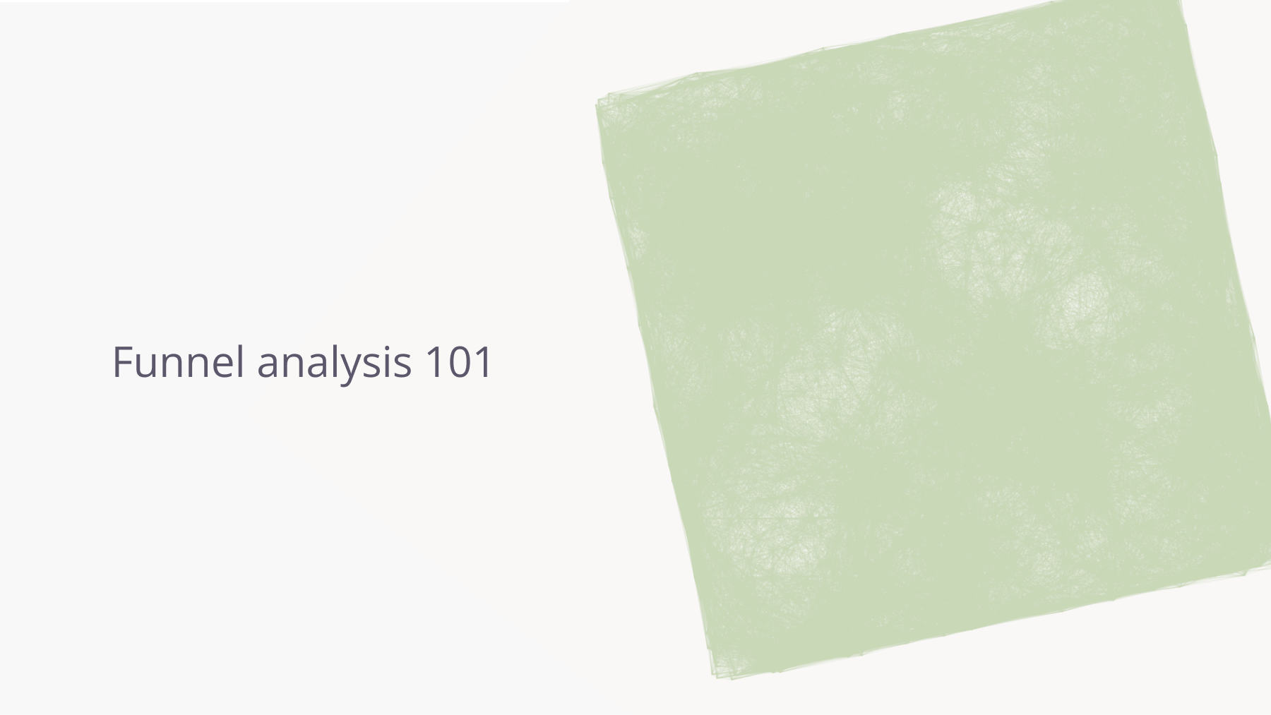 Funnel analysis blog post header.