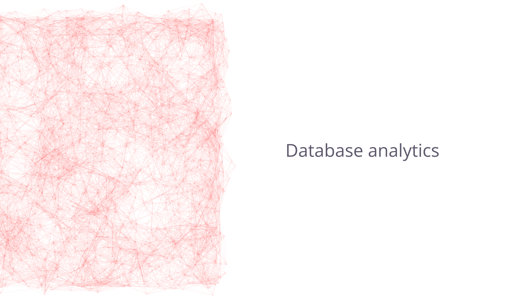 Database analytics blog post header.