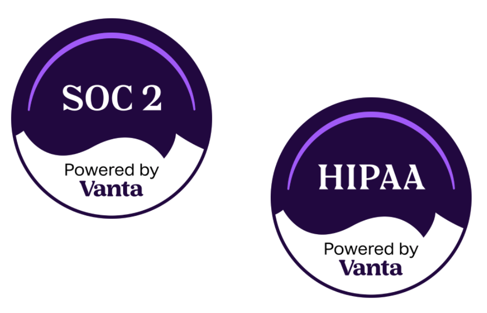 SOC2 and HIPAA certifications